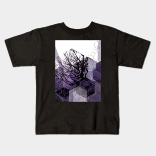 Purple Tree Part Two Kids T-Shirt